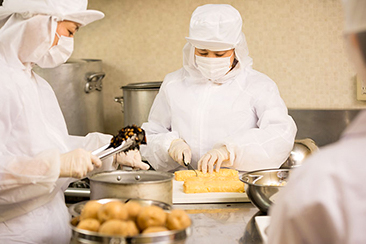 写真：食品加工･惣菜･医療福祉施設給食製造